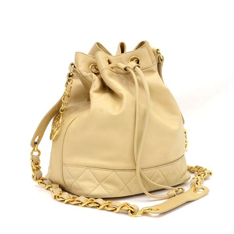 chanel bucket bag beige|Chanel bucket bag 2020.